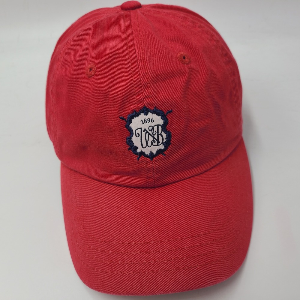 Wee Burn Country Club Hat Strapback Imperial Red 2008 Member Golf Course 1896